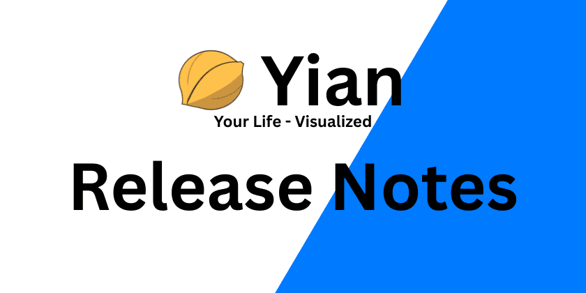 Yian v1.2.0 The Insights Update